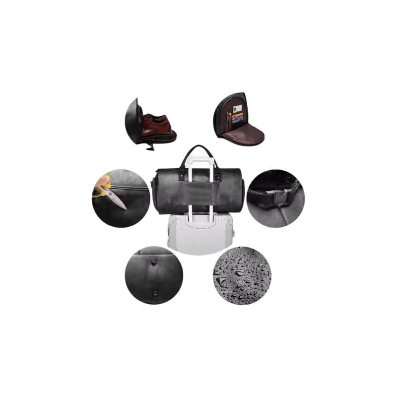 Weekendbag i Premiumklass – Stilren & Funktionell