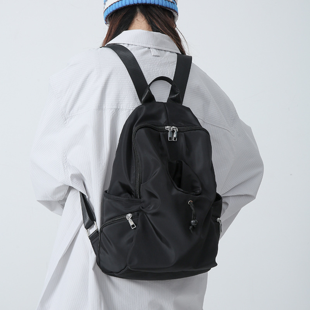 Anund - Streetwear Ryggsäck i Nylon, för Skola & Fritid