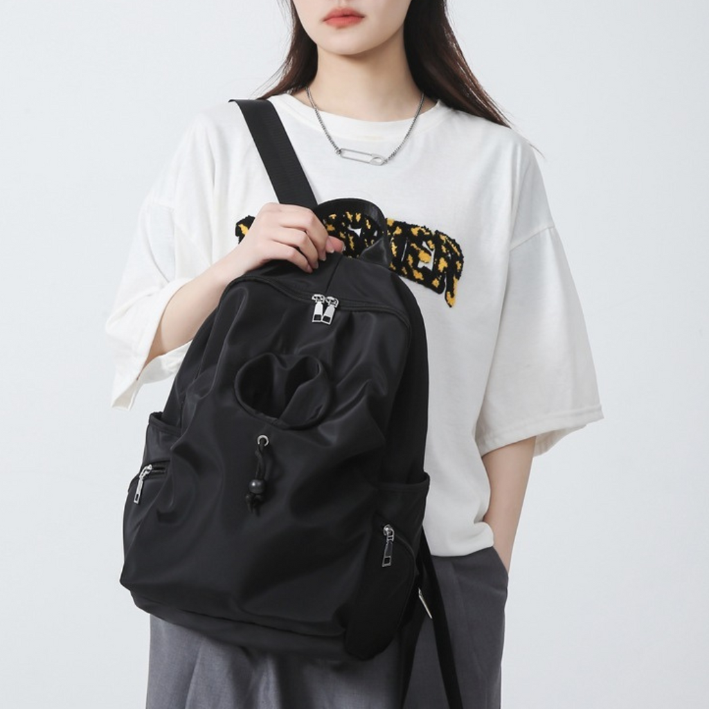 Anund - Streetwear Ryggsäck i Nylon, för Skola & Fritid