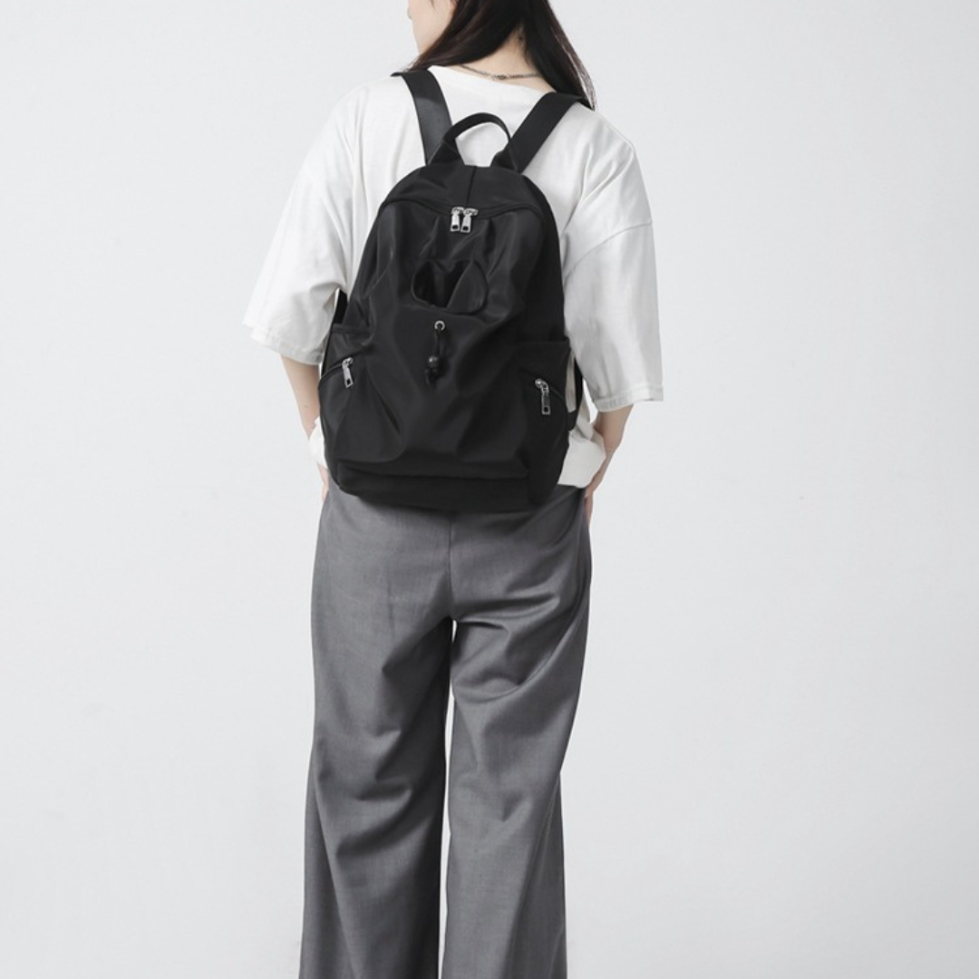 Anund - Streetwear Ryggsäck i Nylon, för Skola & Fritid