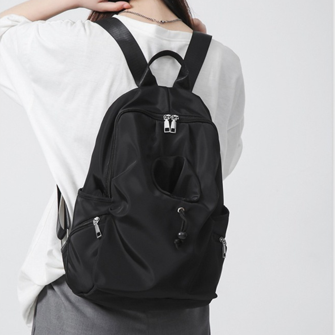 Anund - Streetwear Ryggsäck i Nylon, för Skola & Fritid