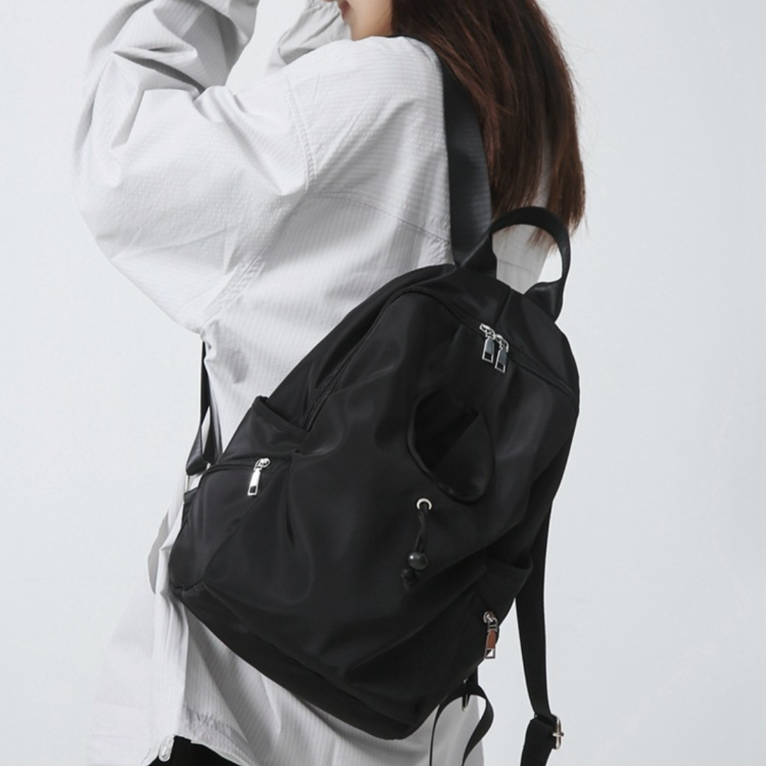 Anund - Streetwear Ryggsäck i Nylon, för Skola & Fritid