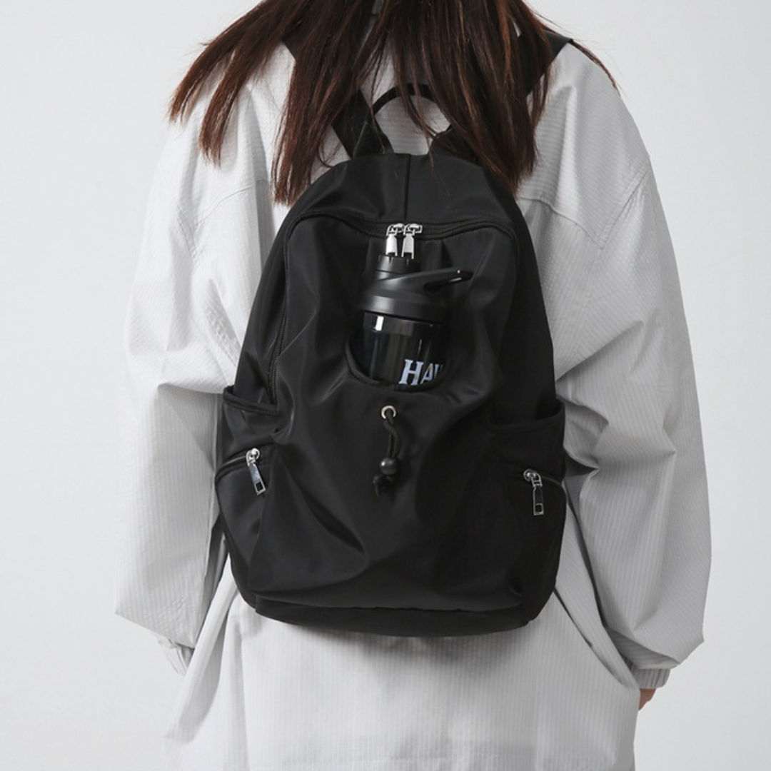 Anund - Streetwear Ryggsäck i Nylon, för Skola & Fritid
