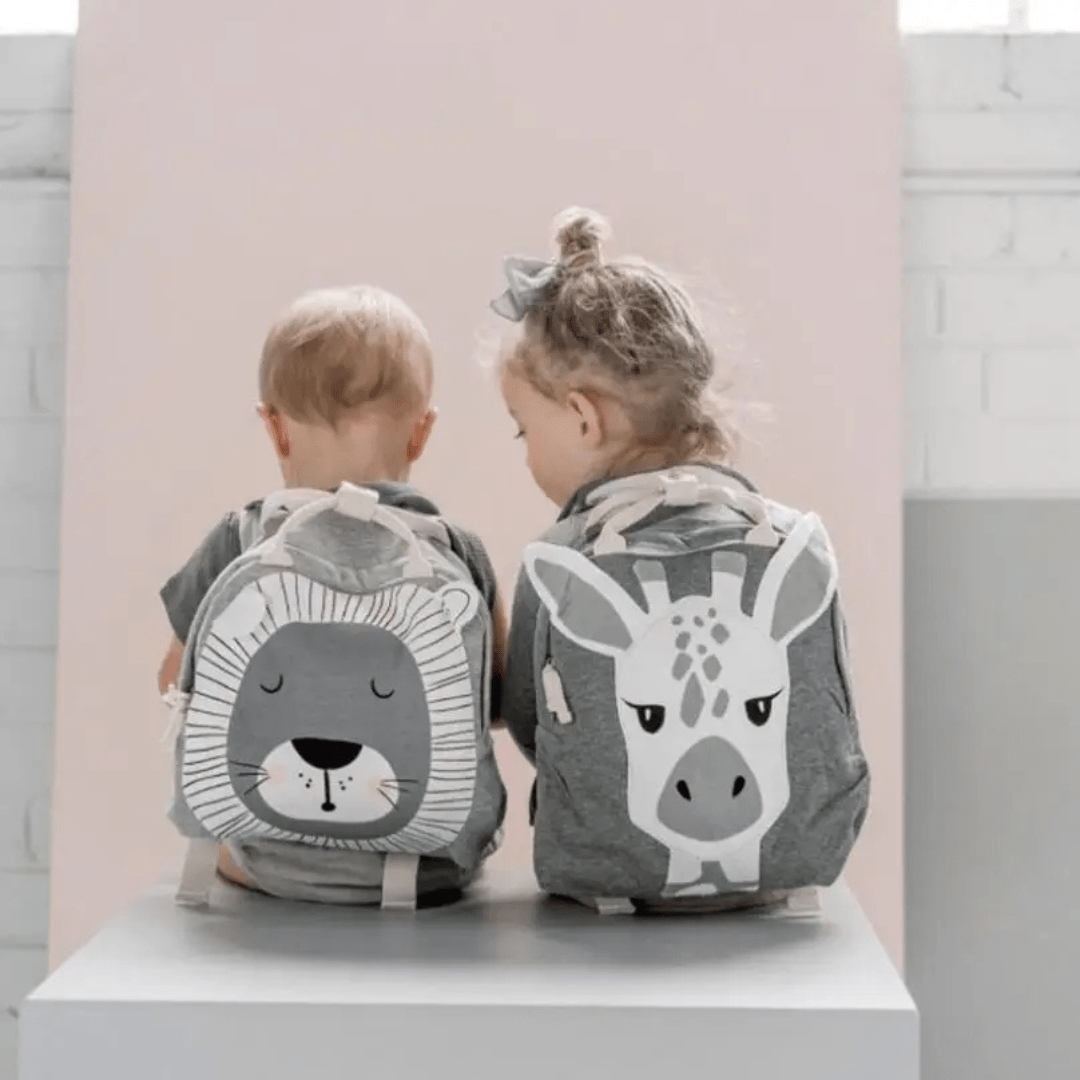 Children's Backpack with Animal Pattern – Light &amp; Cute Bag for Kids