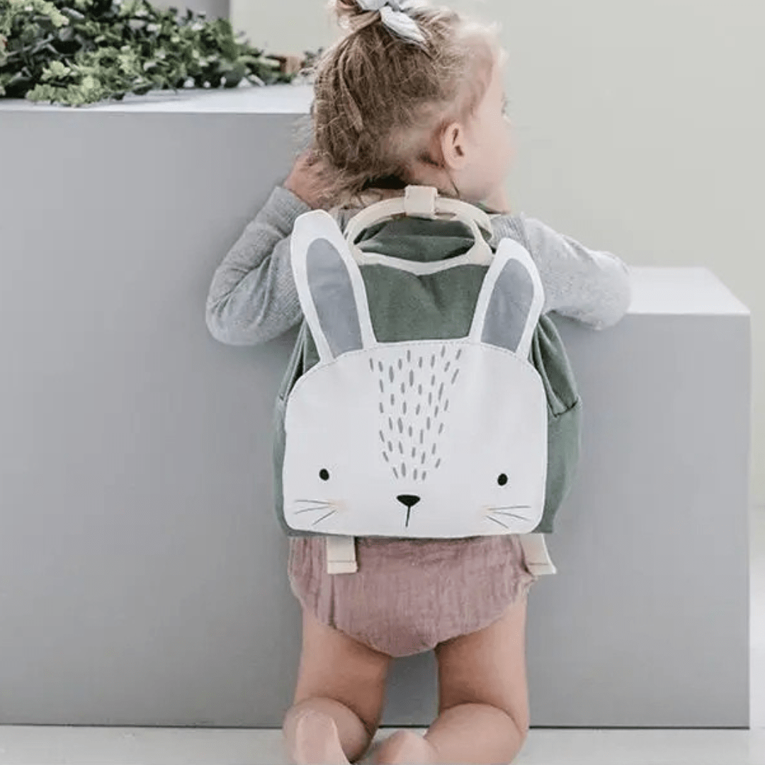 Children's Backpack with Animal Pattern – Light &amp; Cute Bag for Kids