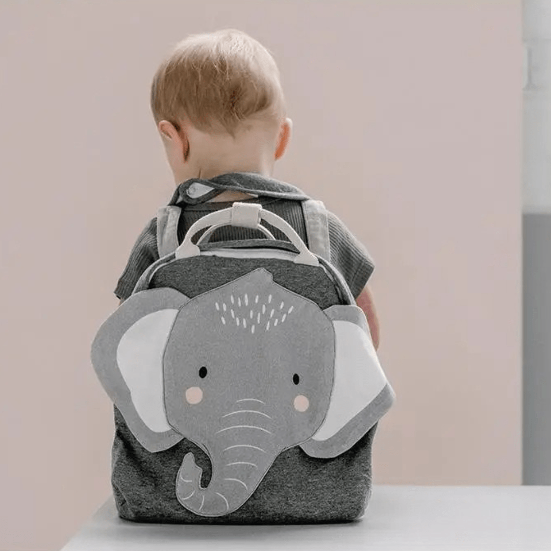 Children's Backpack with Animal Pattern – Light &amp; Cute Bag for Kids