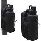 Biboss Magnetic Gym Bag, Compact training bag with bottle compartment, key holder &amp; adjustable strap
