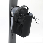 Biboss Magnetic Gym Bag, Compact training bag with bottle compartment, key holder &amp; adjustable strap