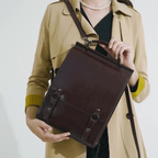 Embla, Leather Backpack