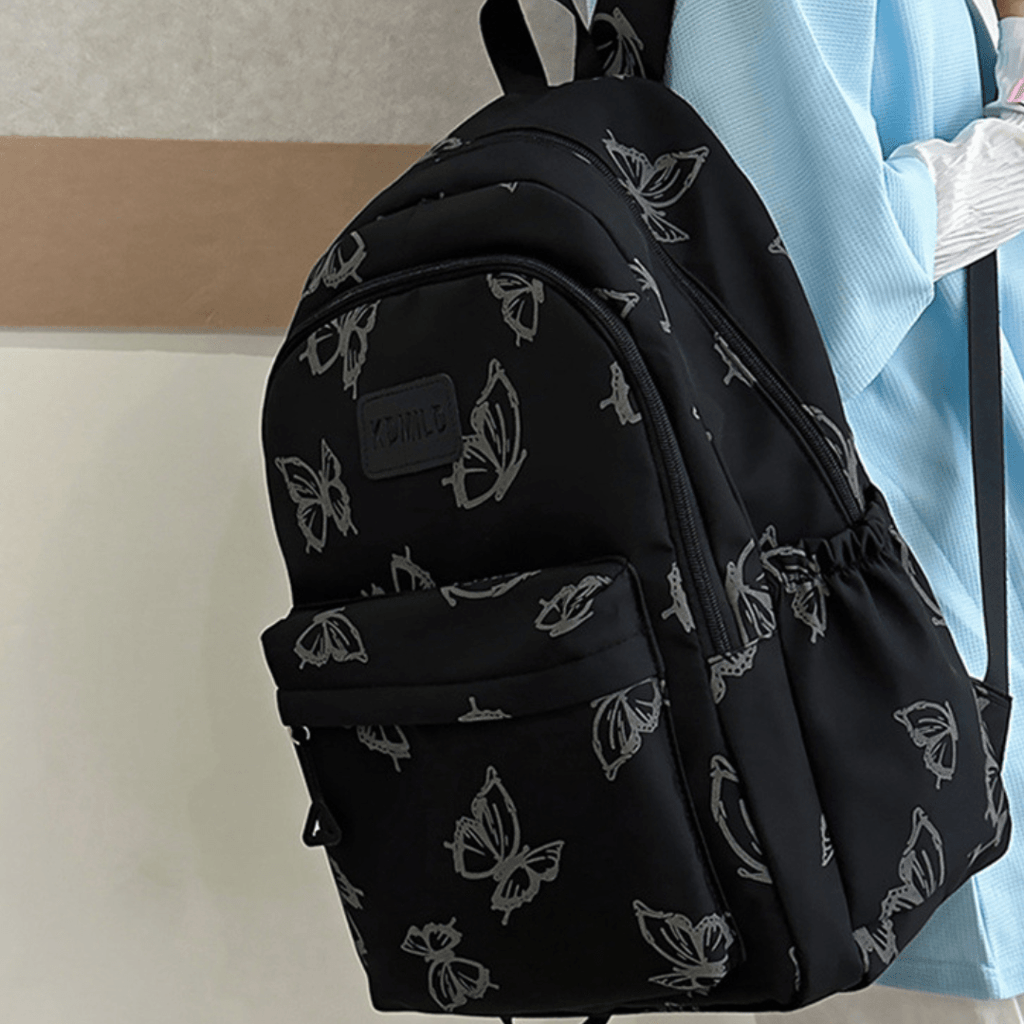 Butterfly - Spacious and durable school backpack