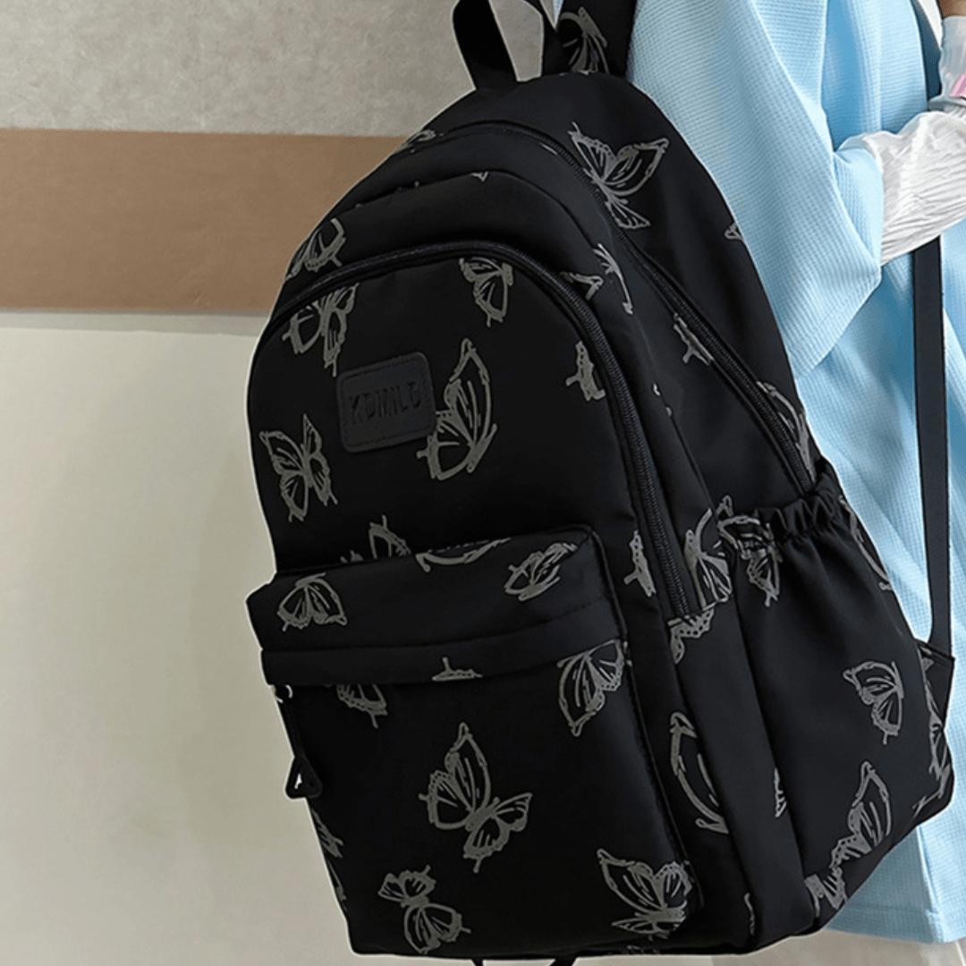 Butterfly - Spacious and durable school backpack