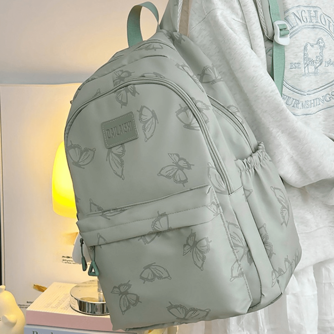 Butterfly - Spacious and durable school backpack