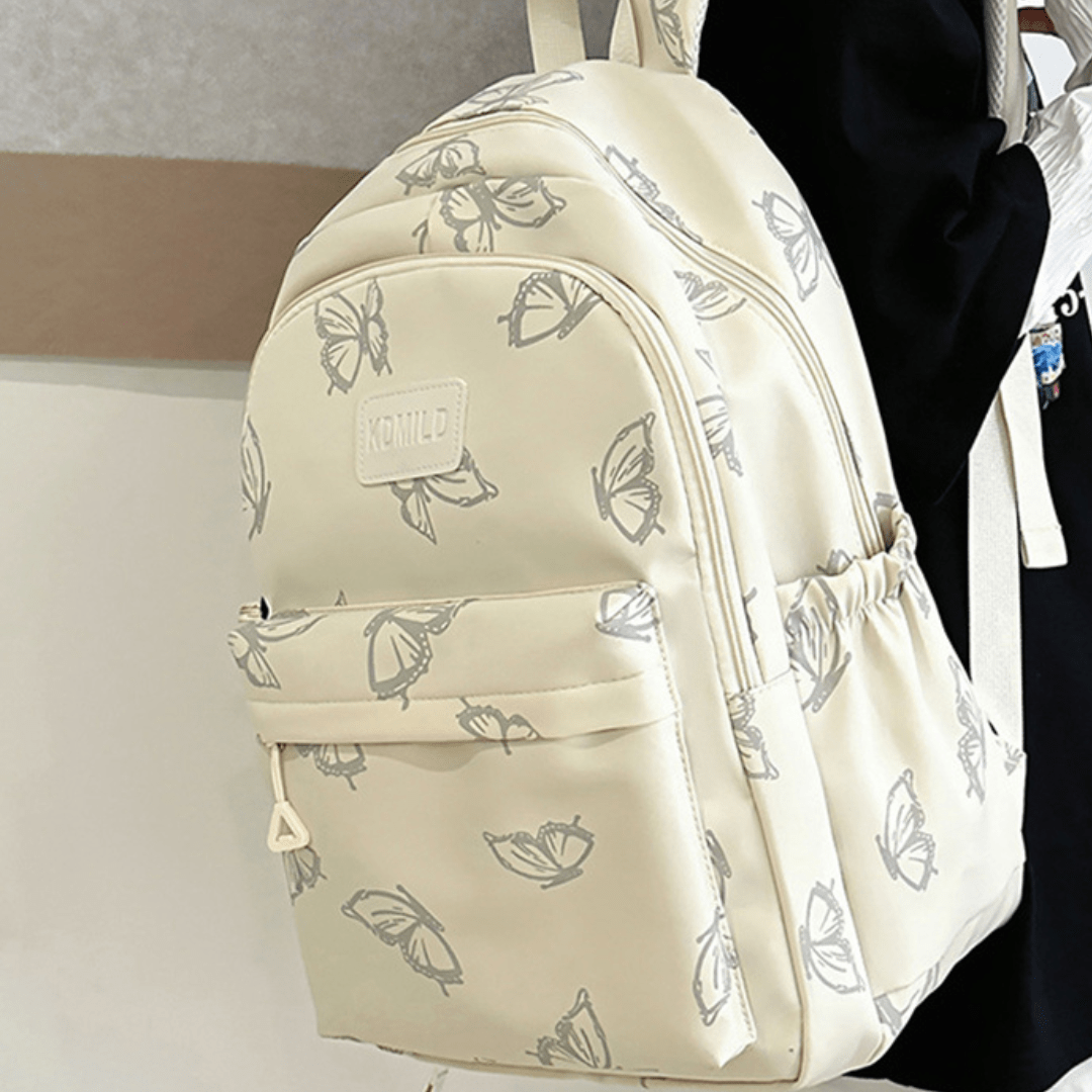Butterfly - Spacious and durable school backpack