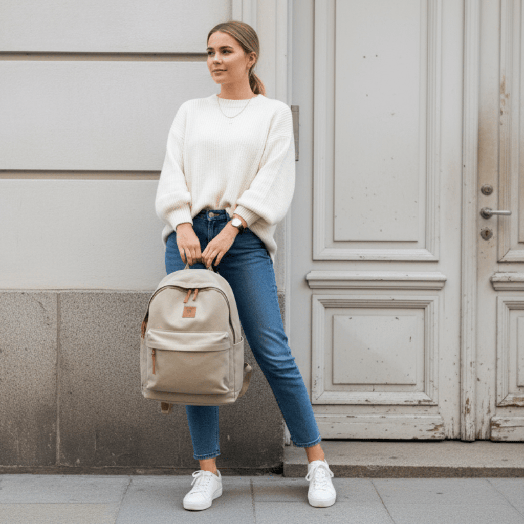 Lisa, Nylon backpack