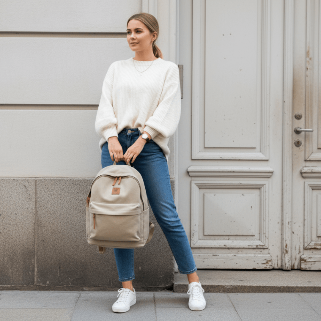 Lisa, Nylon backpack