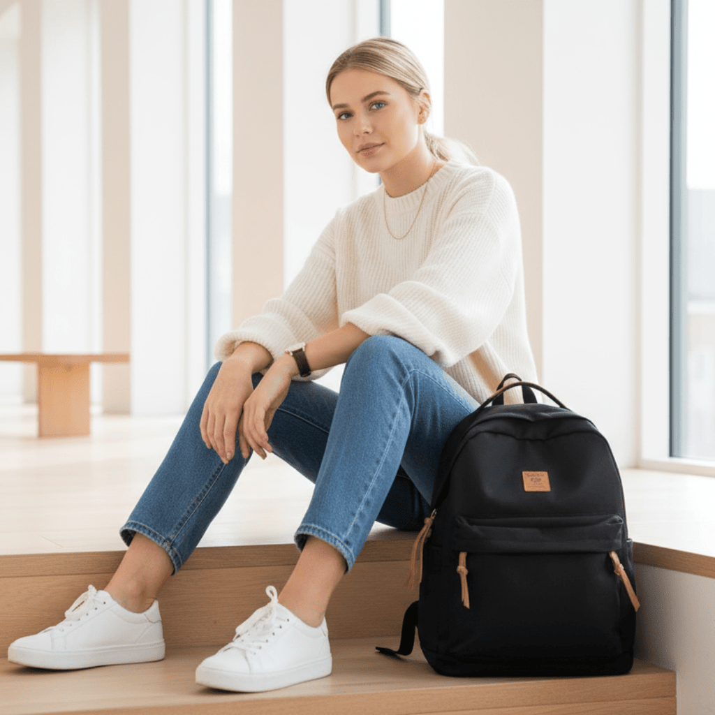 Lisa, Nylon backpack