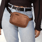Marie, PU Leather Waist Bag - Crossbody &amp; Belt Bag