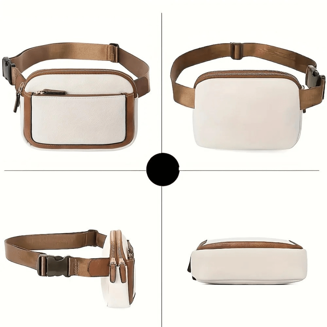 Marie, PU Leather Waist Bag - Crossbody &amp; Belt Bag