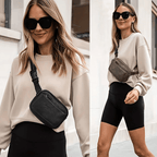 Marie, PU Leather Waist Bag - Crossbody &amp; Belt Bag