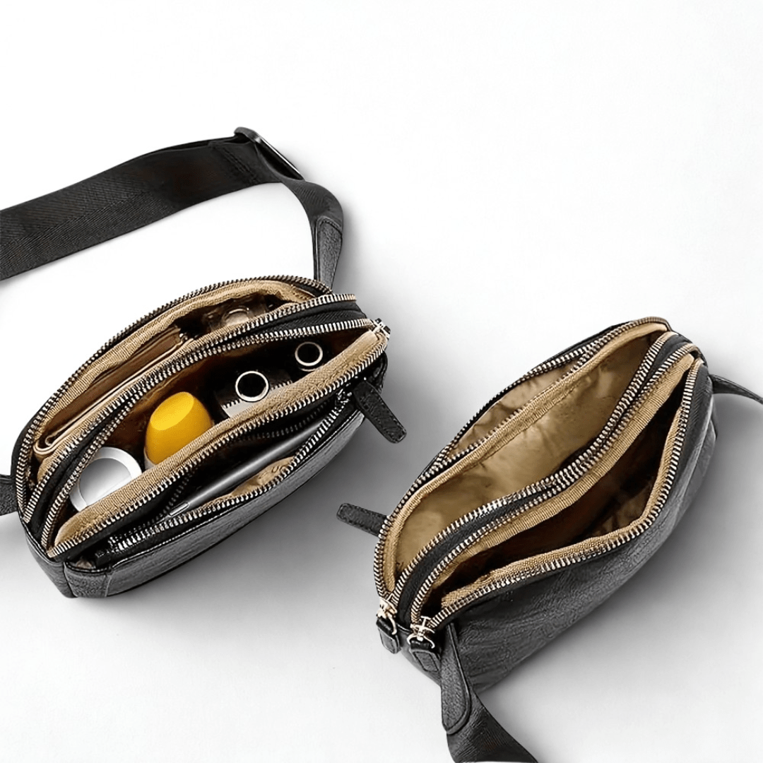 Marie, PU Leather Waist Bag - Crossbody &amp; Belt Bag