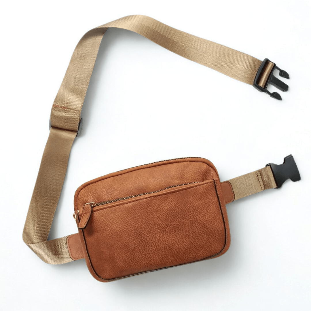 Marie, PU Leather Waist Bag - Crossbody &amp; Belt Bag