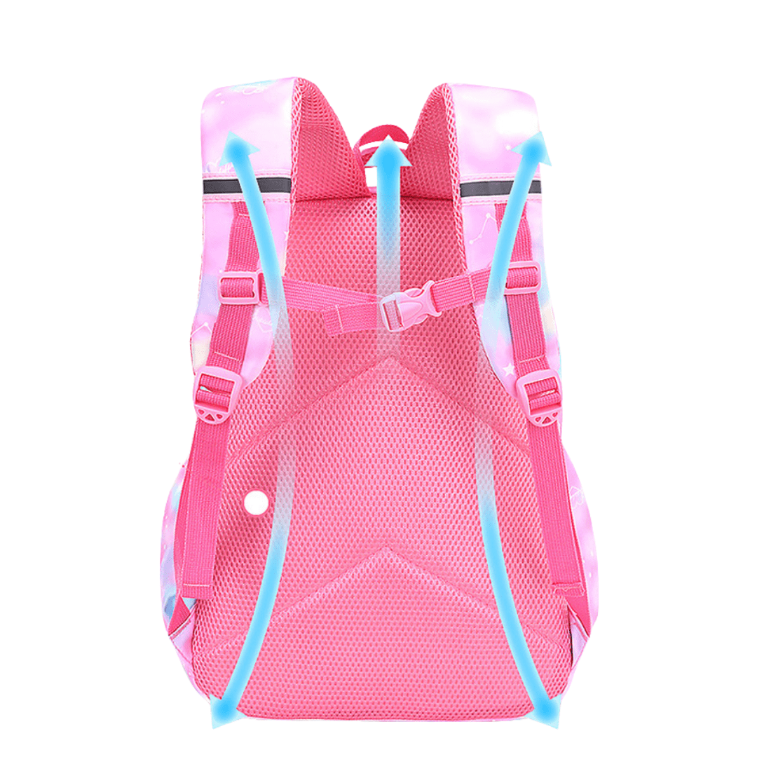 Princess, Children's Backpack with Reflex – Ergonomic and Lightweight