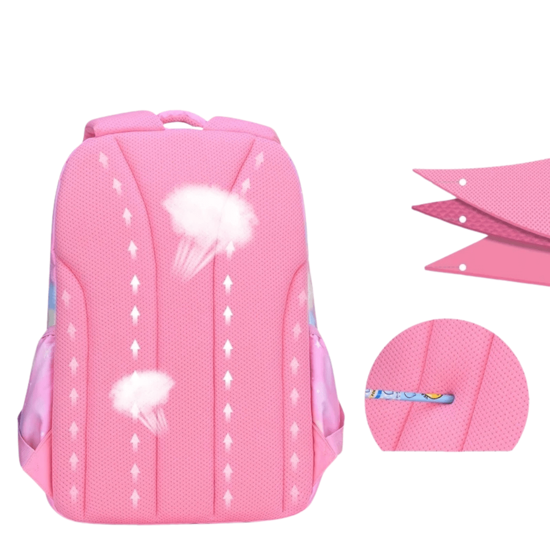 Princess, Children's Backpack with Reflex – Ergonomic and Lightweight