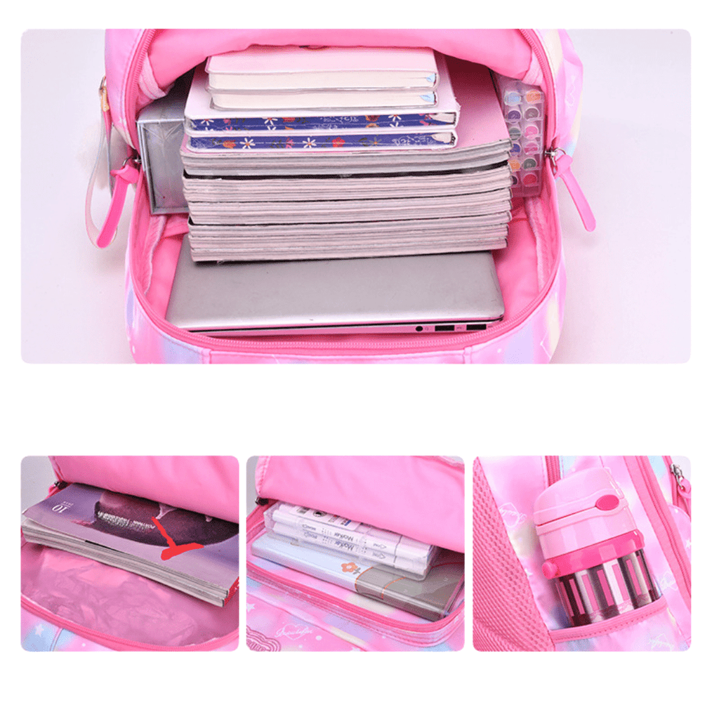 Princess, Children's Backpack with Reflex – Ergonomic and Lightweight