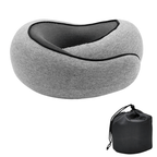 Resekudde i Memory Foam – Snäckformad & Ergonomisk
