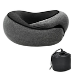 Resekudde i Memory Foam – Snäckformad & Ergonomisk