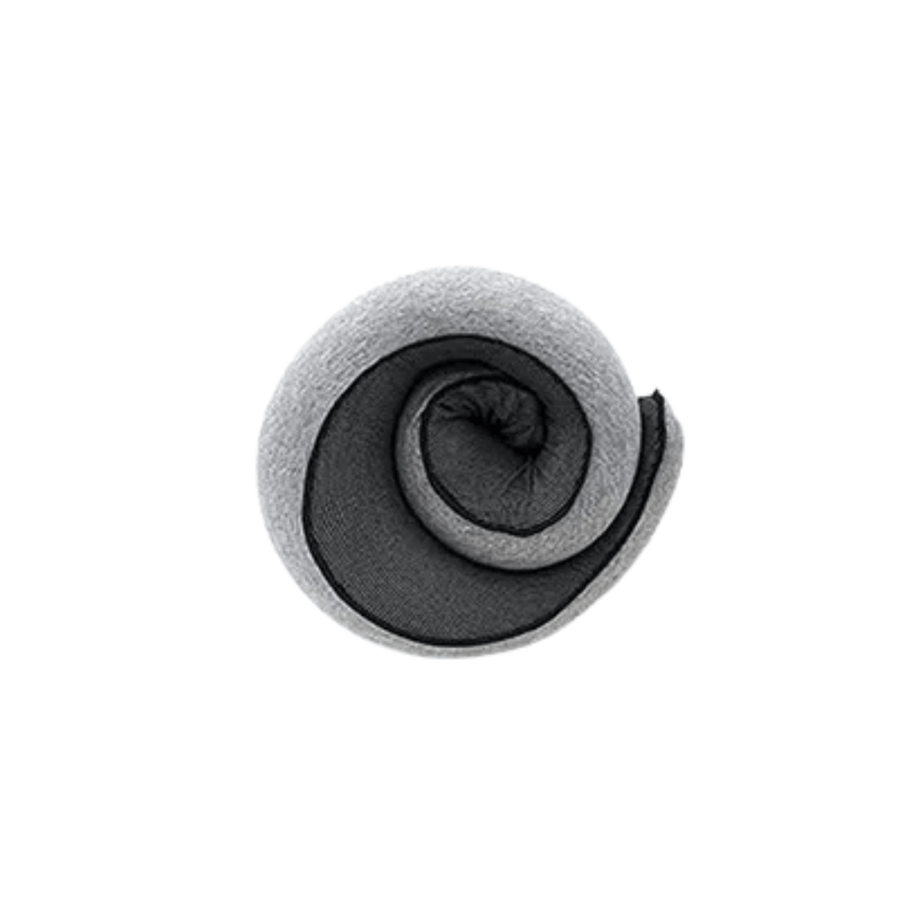 Resekudde i Memory Foam – Snäckformad & Ergonomisk