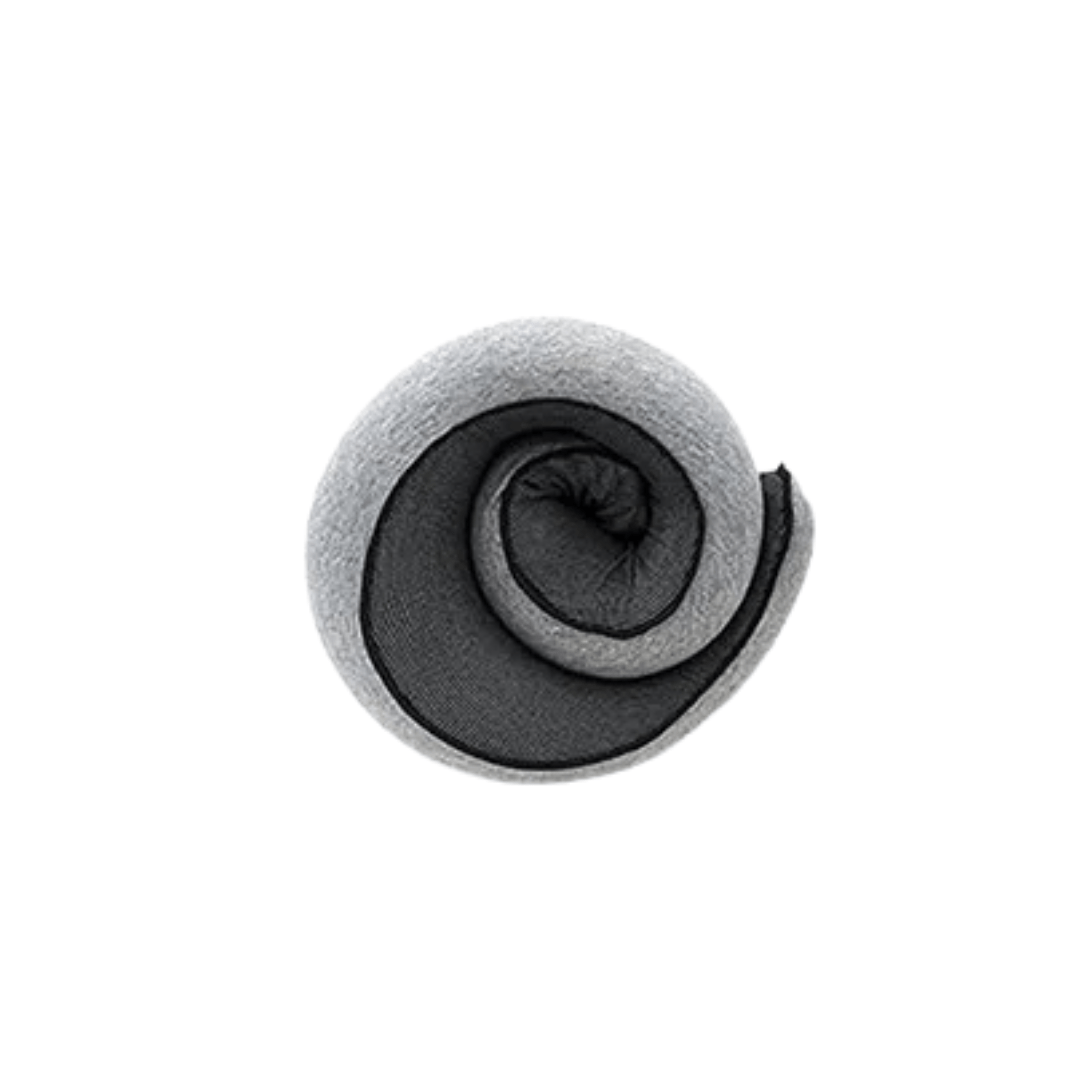Resekudde i Memory Foam – Snäckformad & Ergonomisk