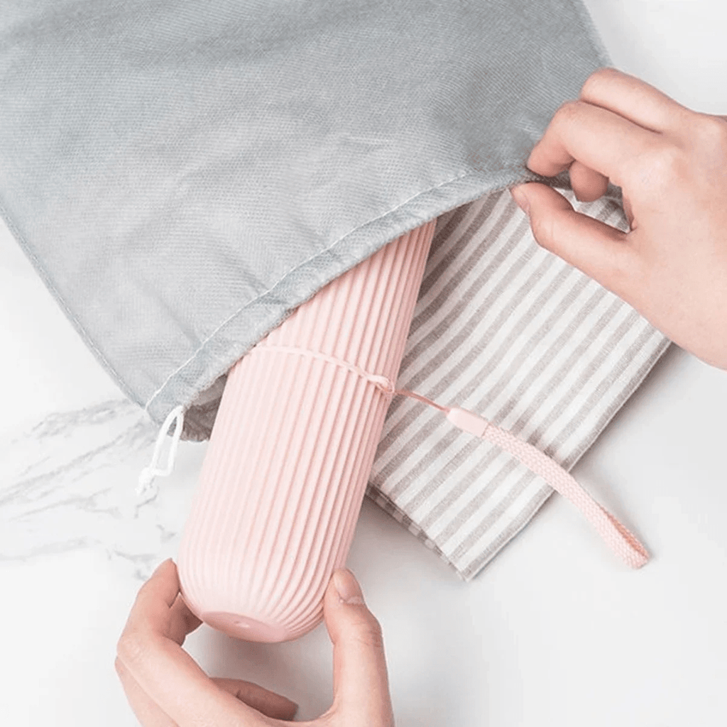 Tandborsthållare för Resor – Hygienisk & Praktisk