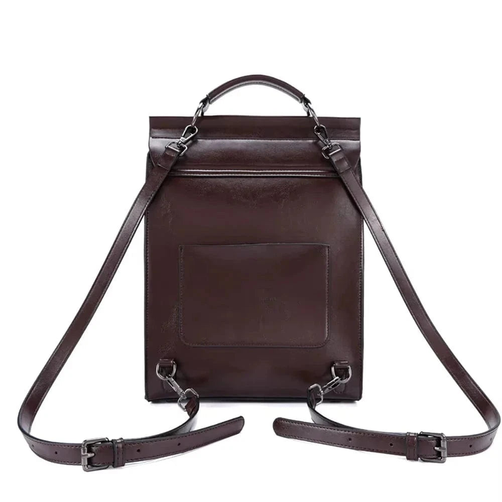Embla, Leather Backpack