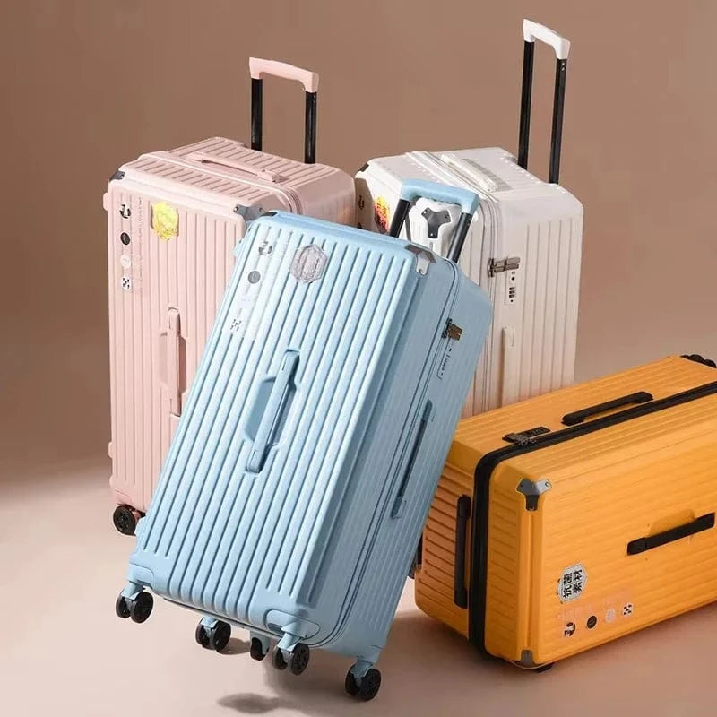 Suitcase with 360° Wheels &amp; Code Lock – Convenient &amp; Secure